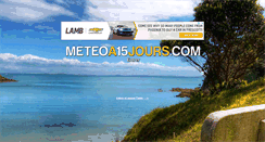 Desktop Screenshot of meteoa15jours.com